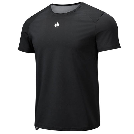 HOTSUIT Men'S Summer Short Sleeve Athletic T-Shirt Women'S Sweat Wicking Compression Quick Dry Vest Knit Slim Casual Basic Top Outdoorfun Workout Tops Oga Orange Athletic